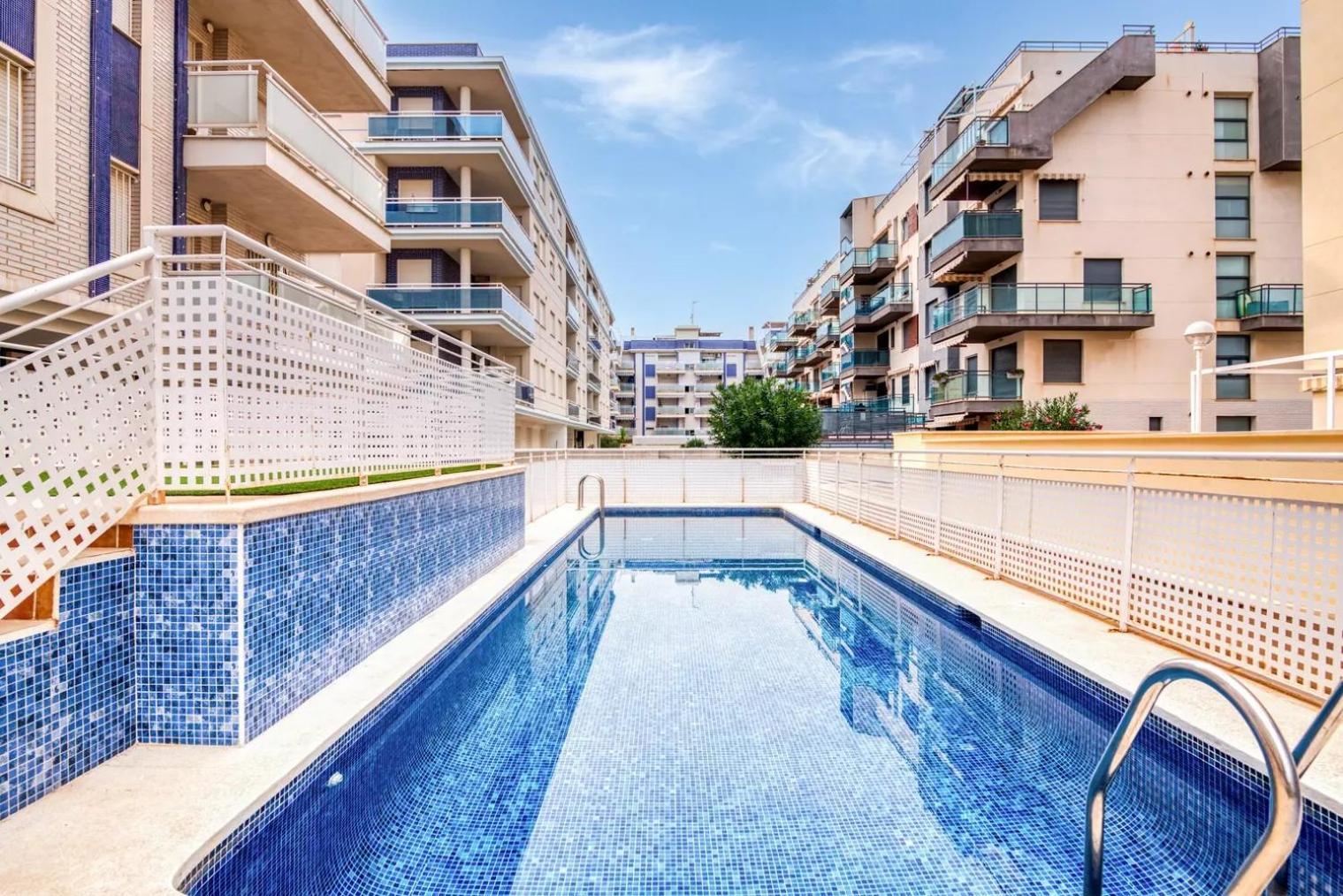 Apartamento Con Piscina Ideal Familias Chilches  Luaran gambar