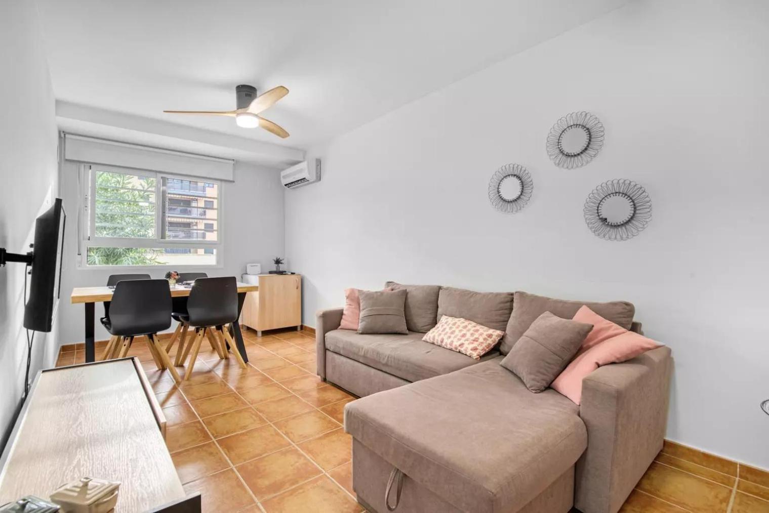 Apartamento Con Piscina Ideal Familias Chilches  Luaran gambar
